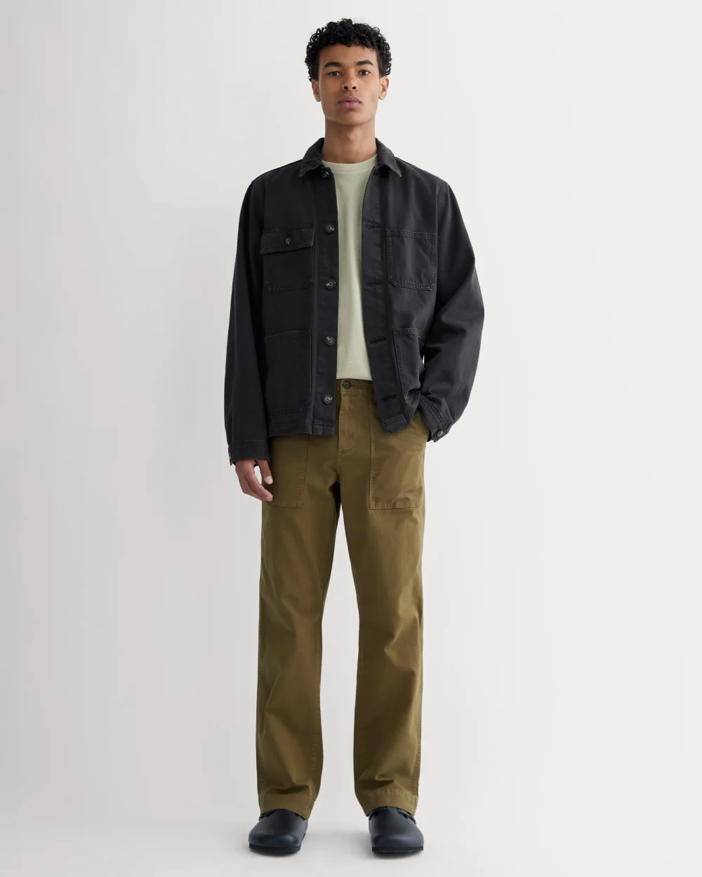 The Canvas Relaxed Pant | Olive