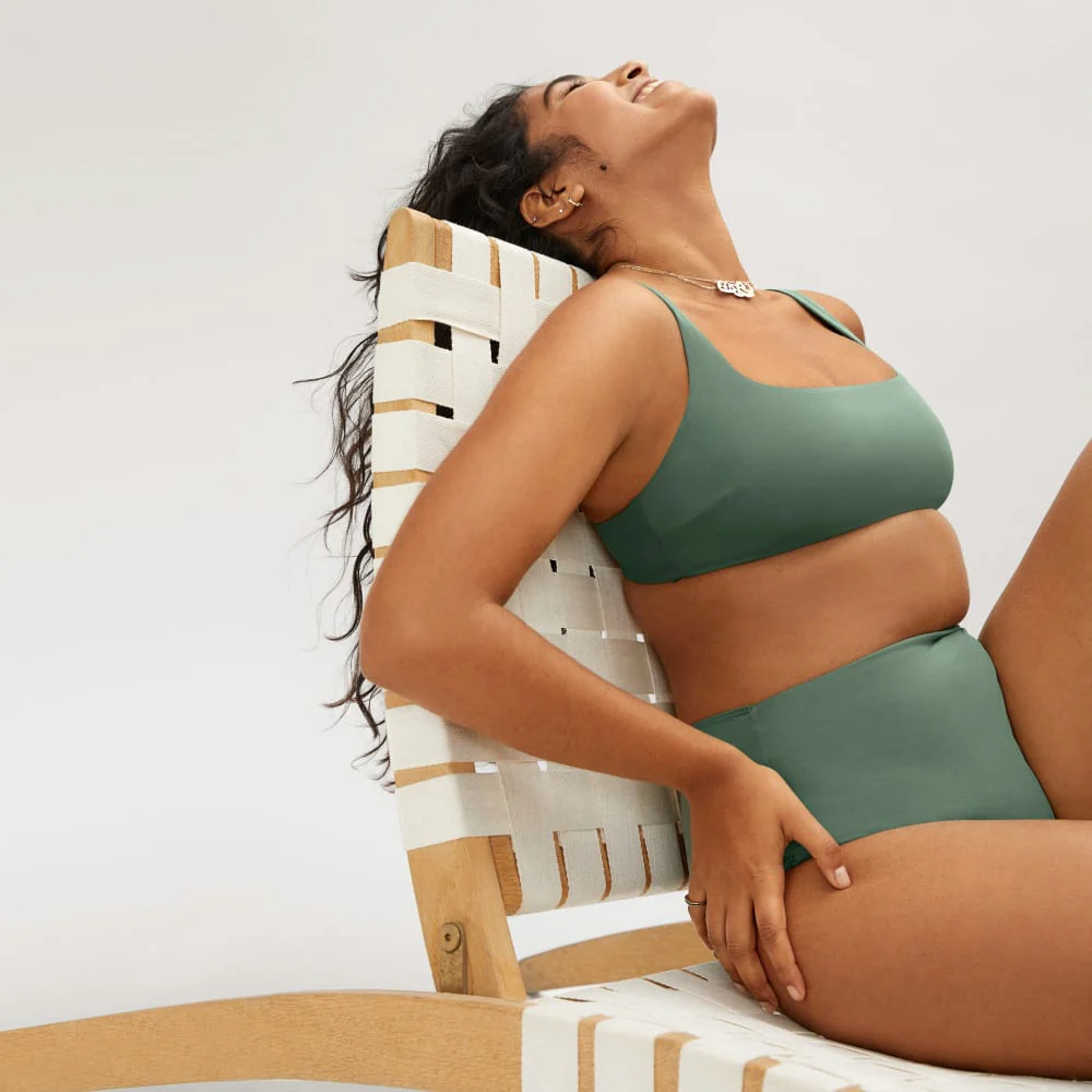 The Square-Neck Bikini Top | Herb