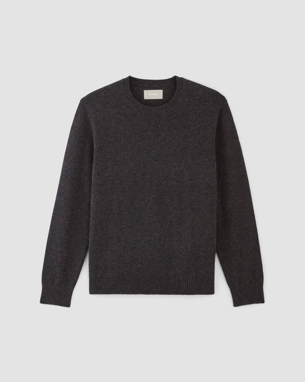 The Premium Merino Crew Neck Sweater | Charcoal