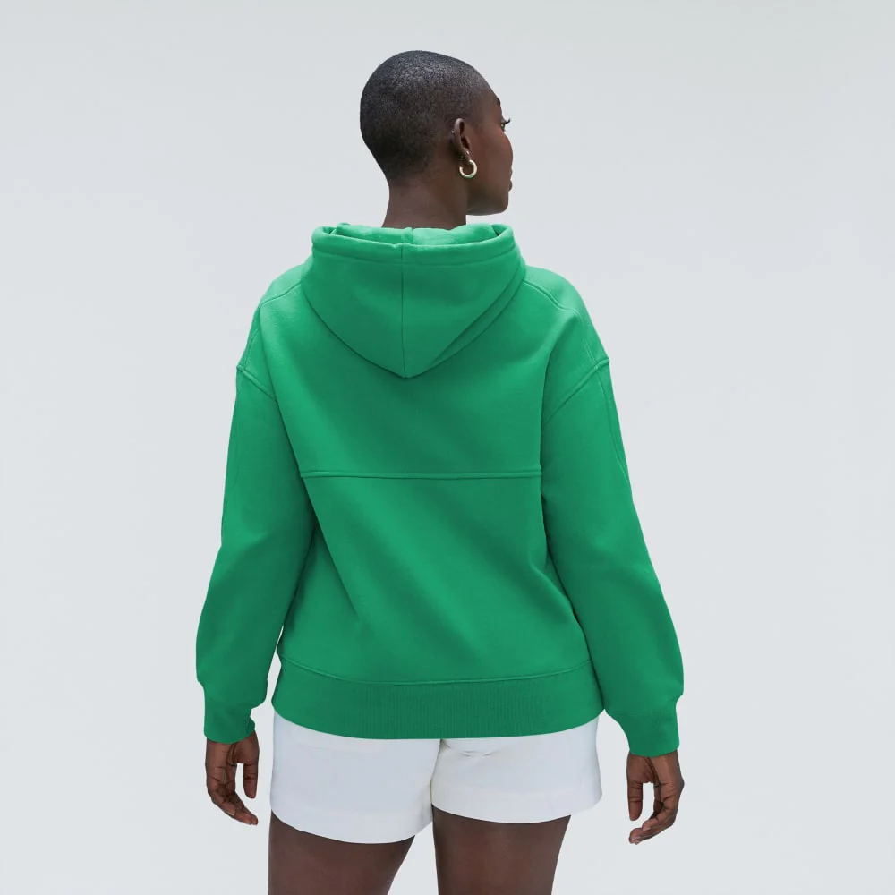 The Track Organic Cotton Popover | Bright Jade
