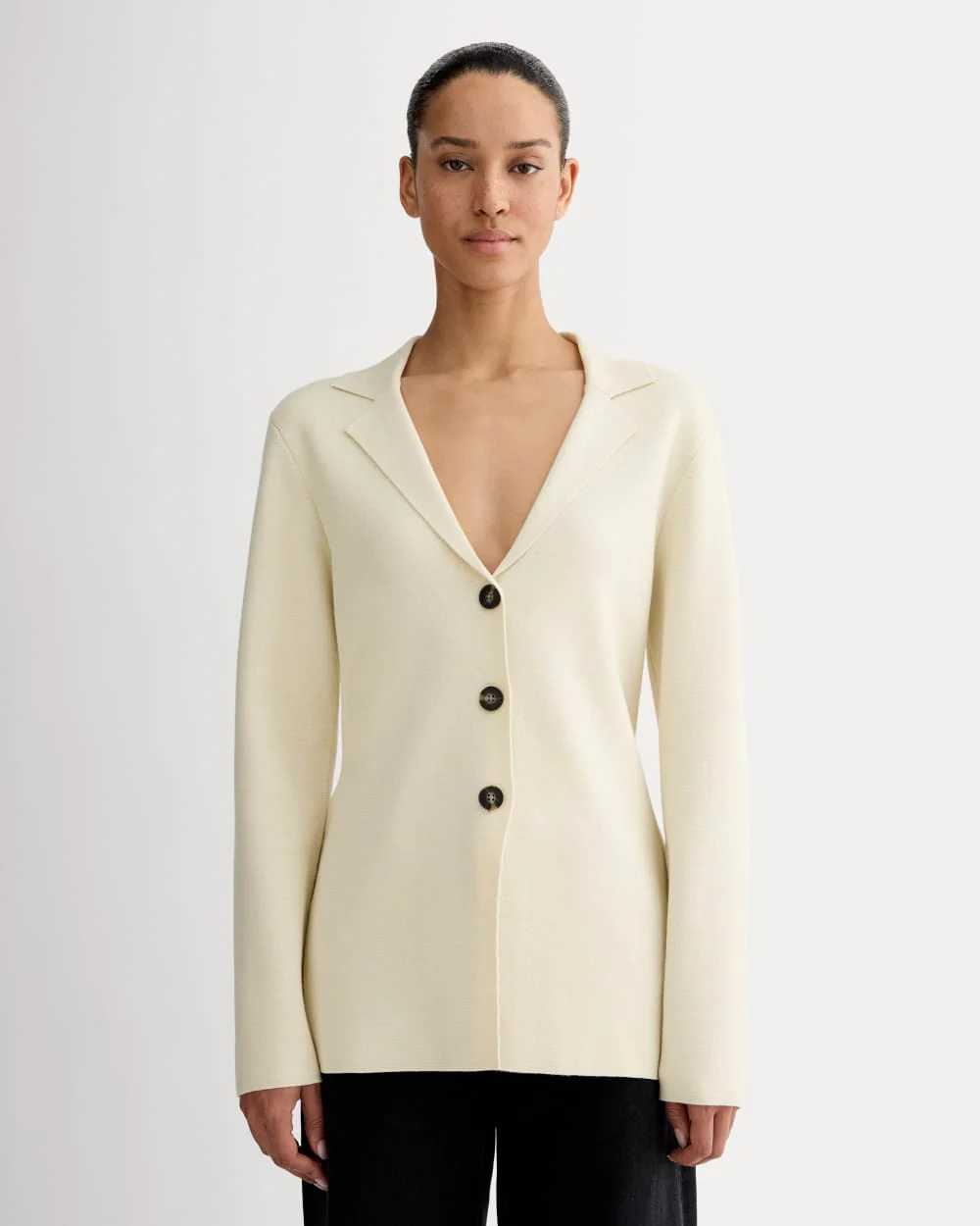 The Knit Blazer | Birch