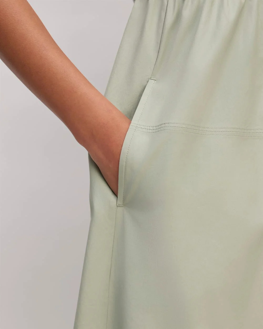 The Supima® Jersey Riviera Dress | Sage Green