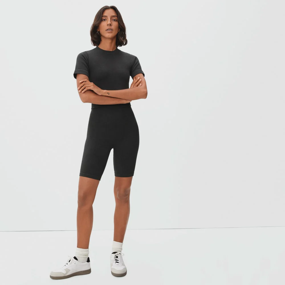 The Seamless Tee | Black