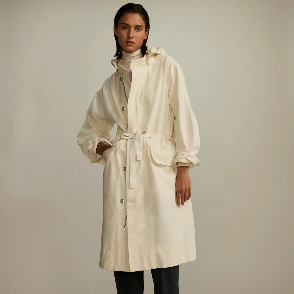 The Canvas Organic Cotton Parka | Bone