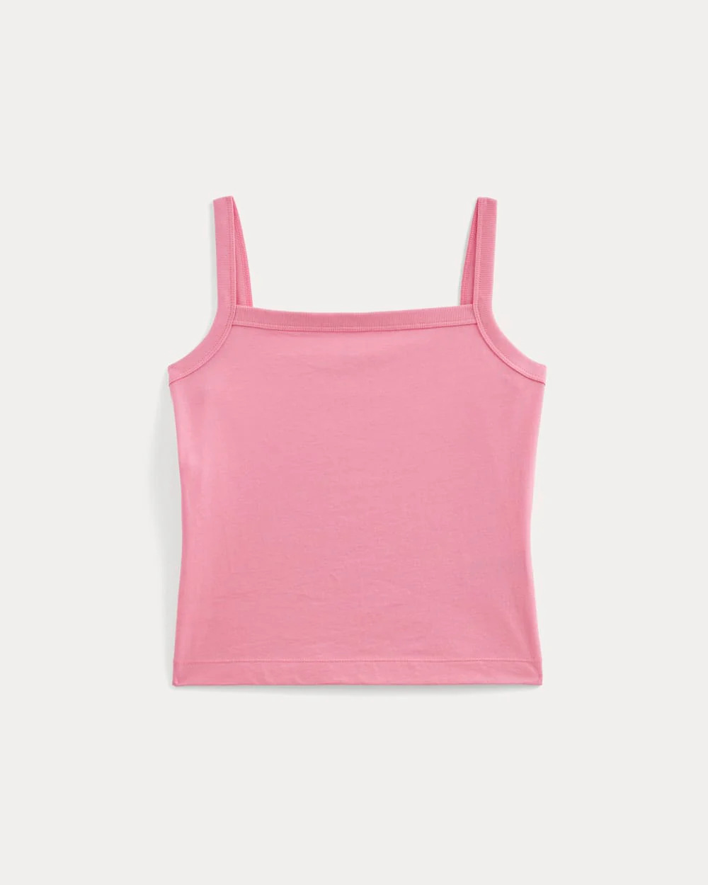 The Essential Square-Neck Tank | Deep Pink