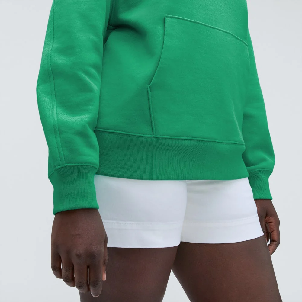 The Track Organic Cotton Popover | Bright Jade