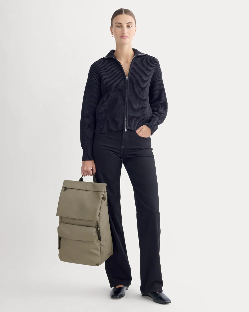 The ReNew Transit Backpack | Warm Charcoal