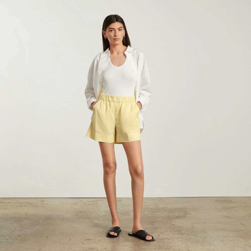 The Easy Short | Pastel Yellow