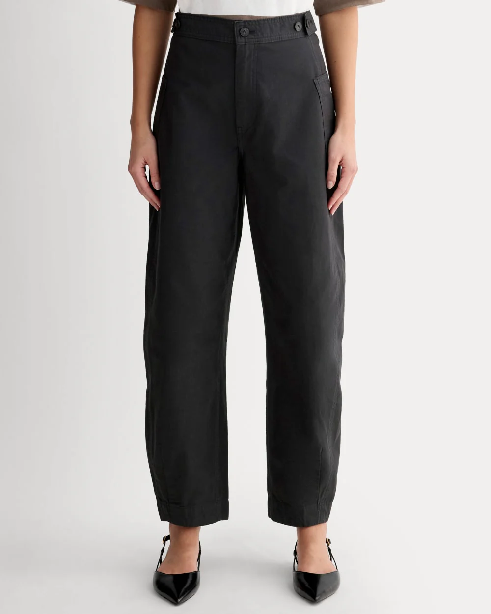 The Fatigue Barrel Pant | Black