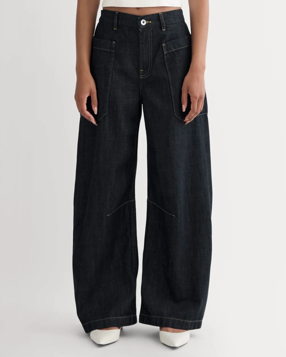 The Gardener Pull-On Jean | Dark Indigo