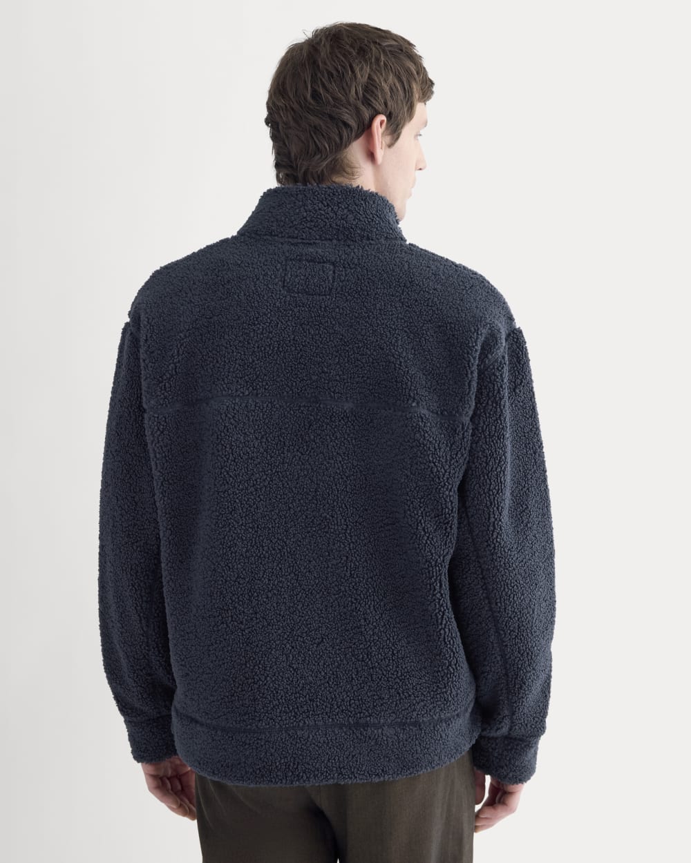 ReTrack Fleece Zip-Up | Deep Navy