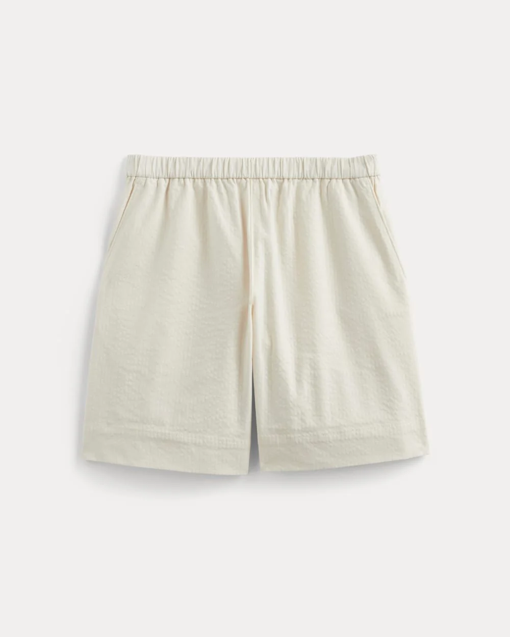 The Seersucker Pull-On Short | Bone