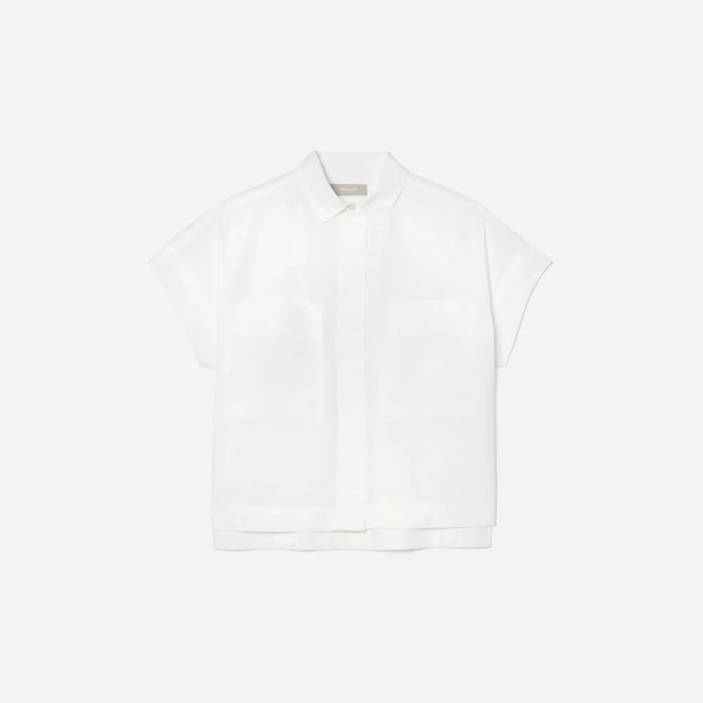 The Short-Sleeve Box Shirt | White