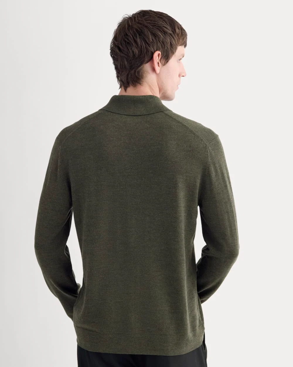 Ultrasoft Button-Down Sweater | Heather Beech