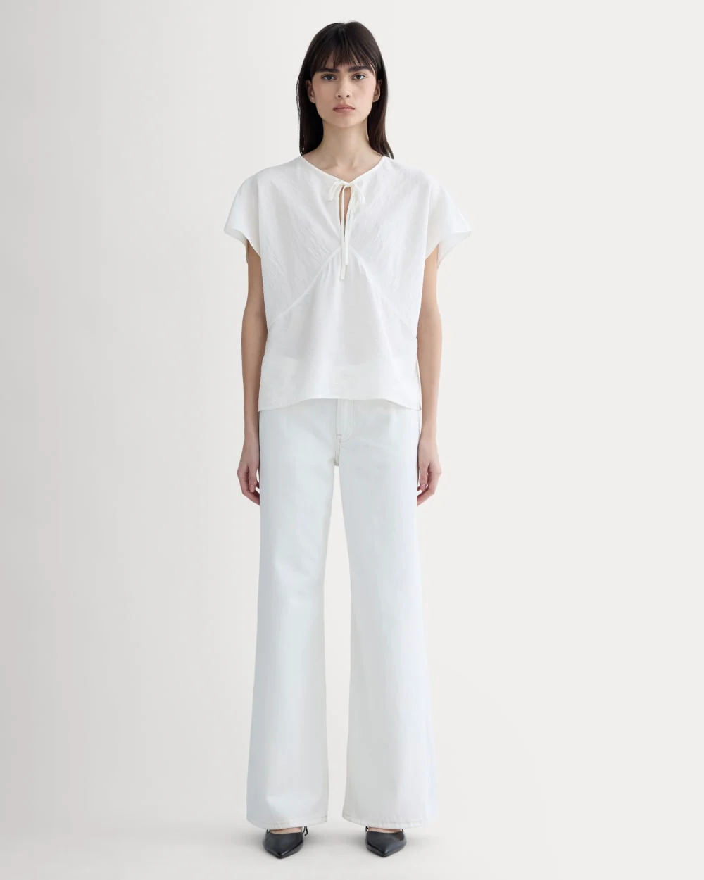 The Keyhole Top | Bone