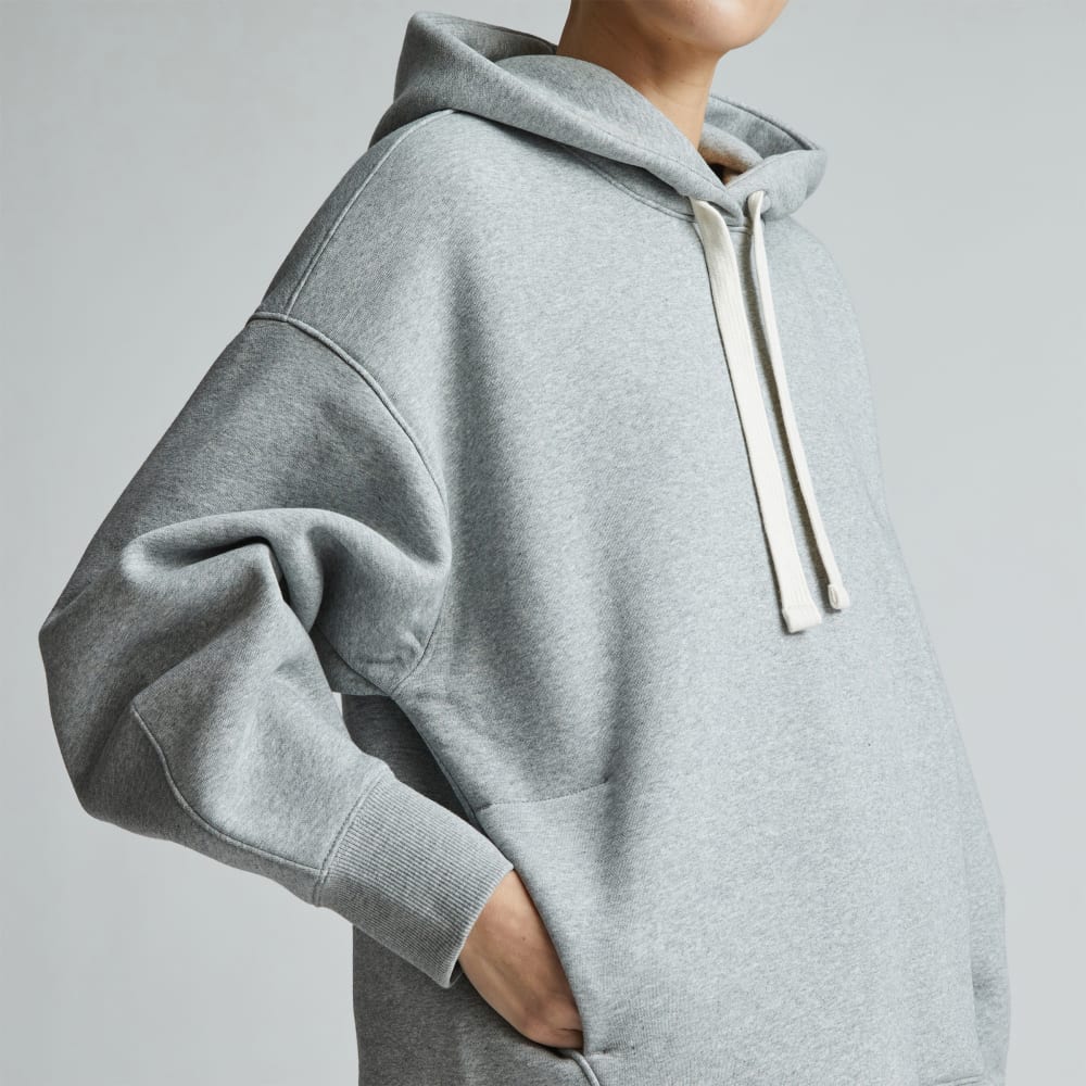 The ReTrack Hoodie | Heather Grey