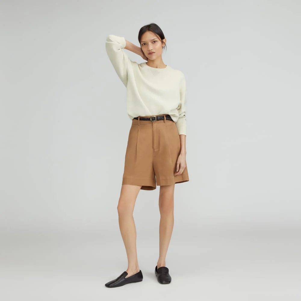 The Draper Short in Buttersmooth | Toasted Coconut