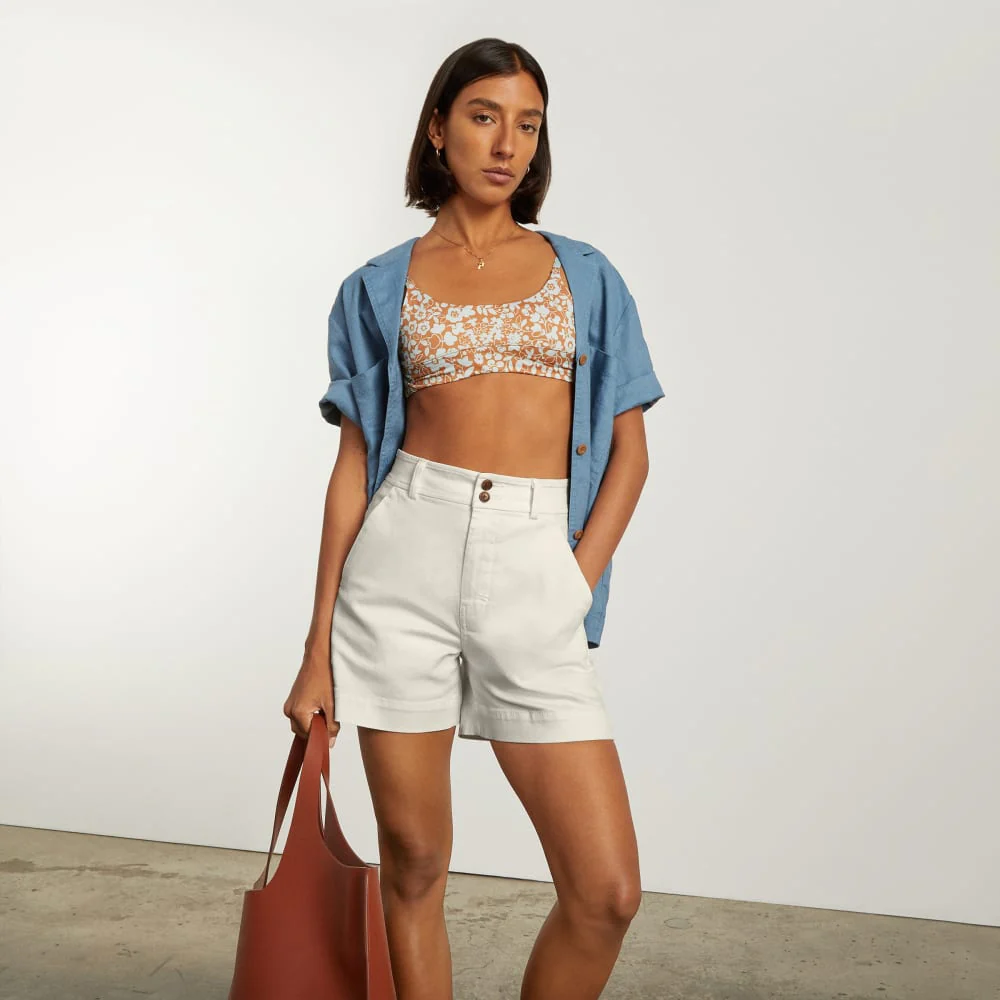 The Way-High® Twill Short | Bone