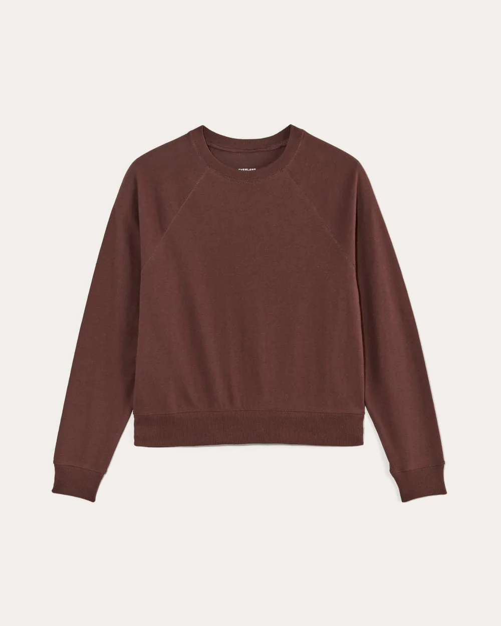 The Off-Duty Long-Sleeve Tee | Dark Mahogany