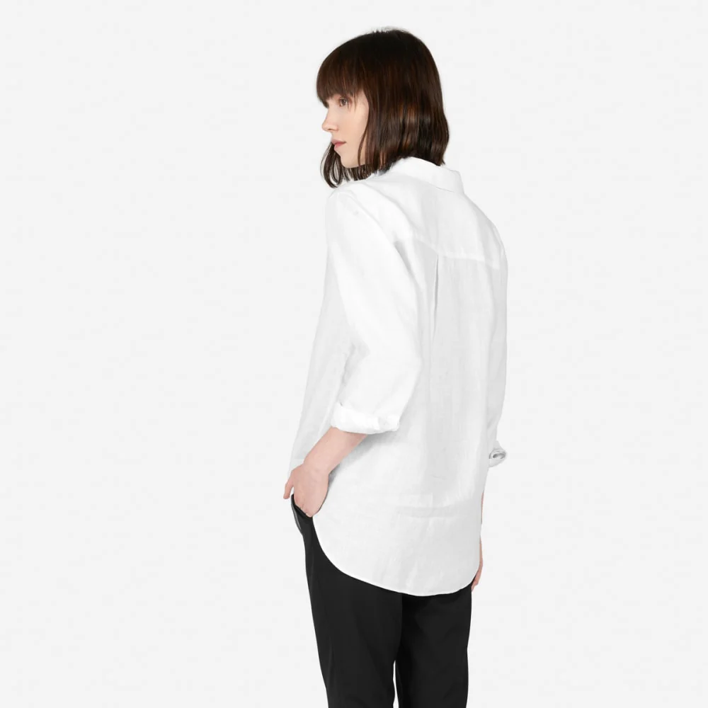 The Must-Have Shirt in Linen | White
