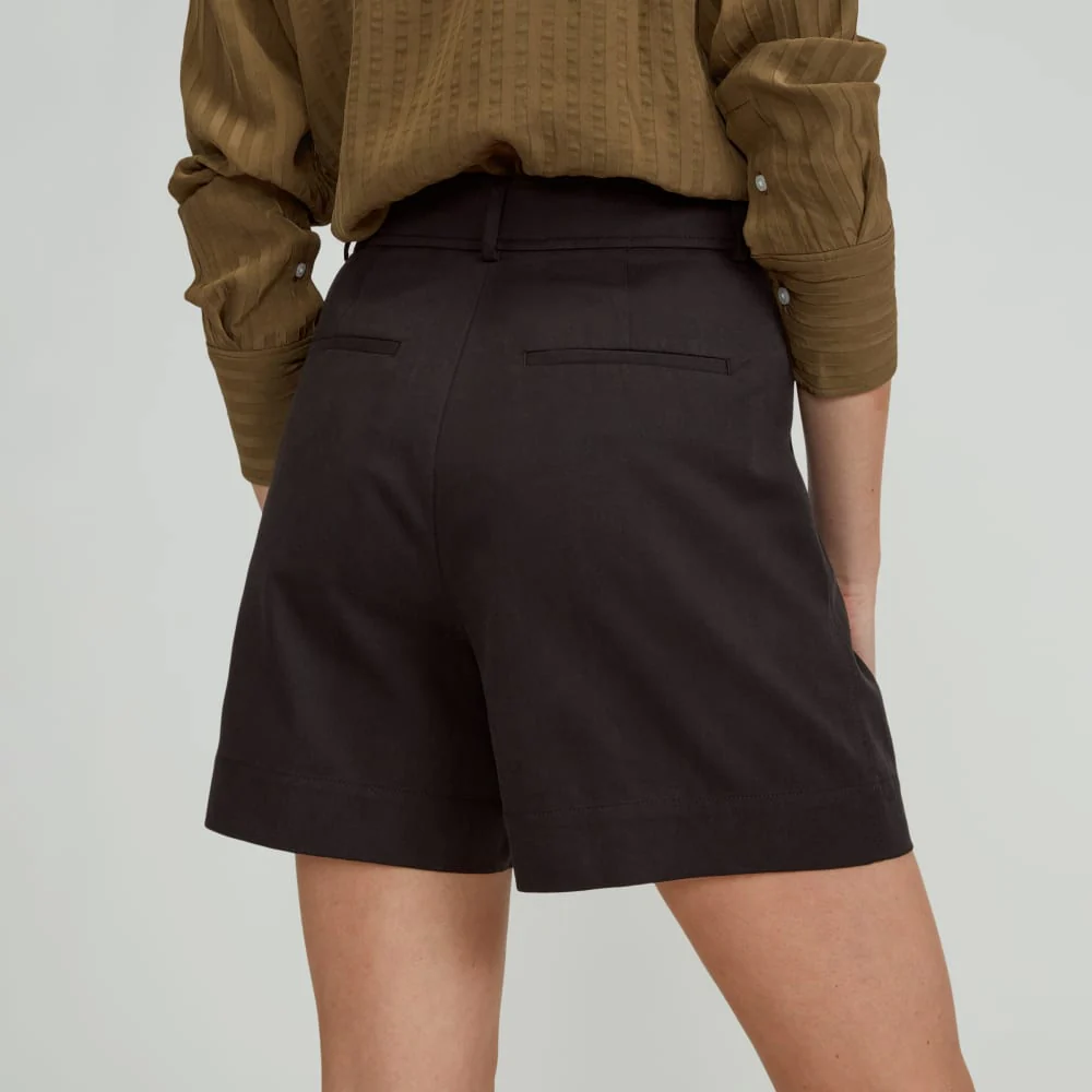 The Draper Short in Buttersmooth | Black