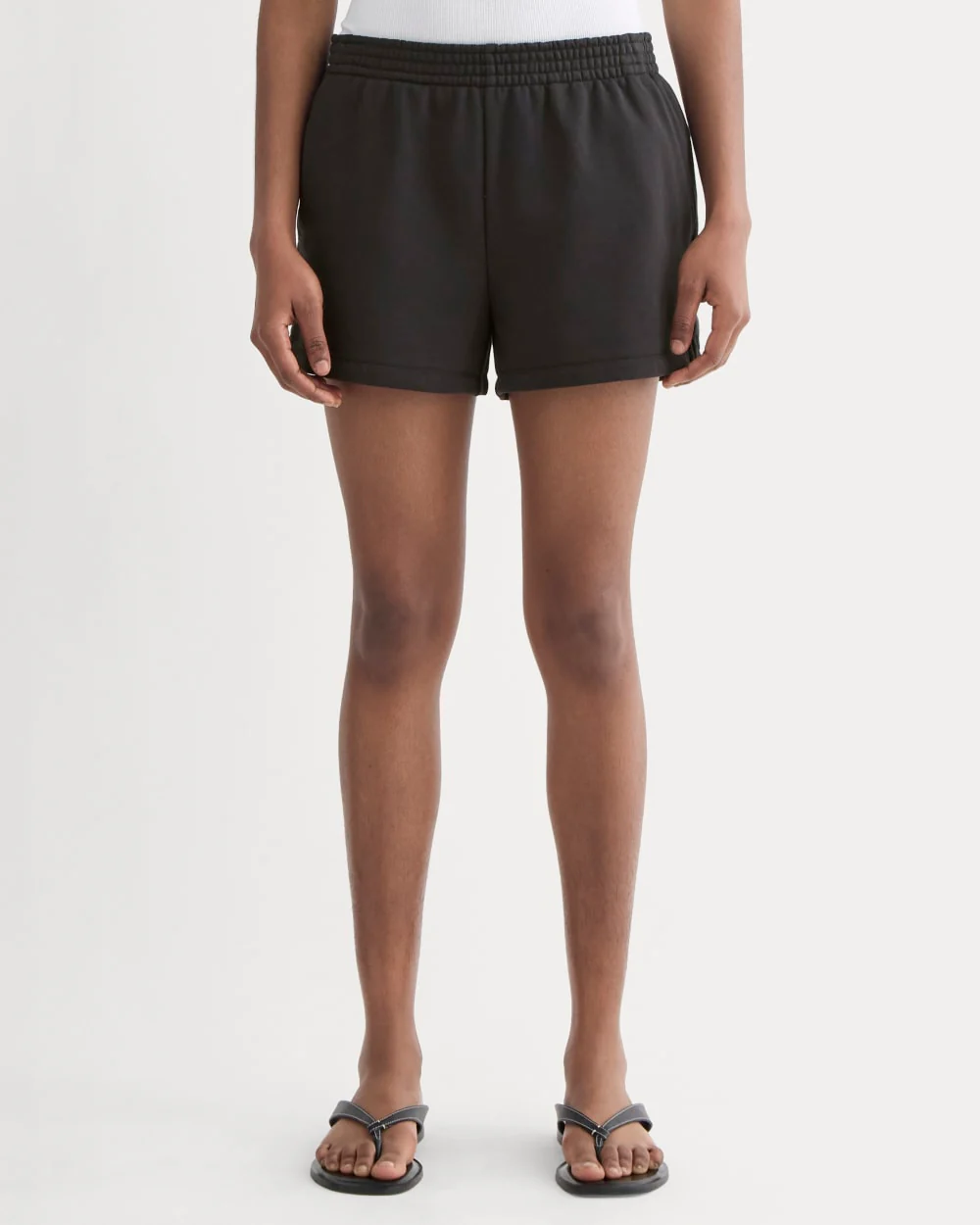 The Off Duty French Terry Short | Black