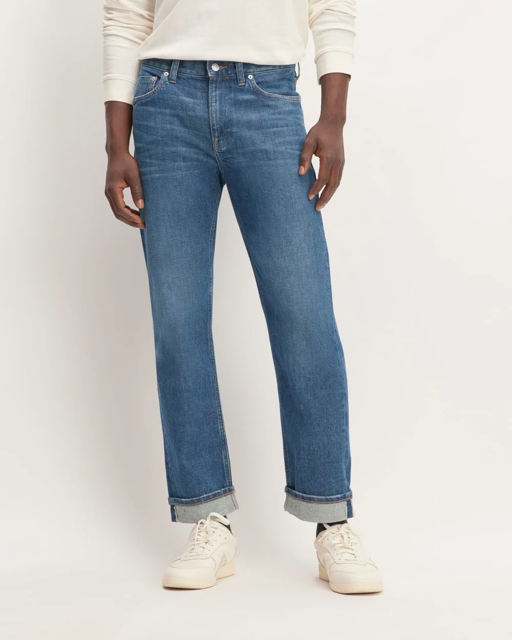 The Selvedge Straight Fit Jean | Inkwell Blue