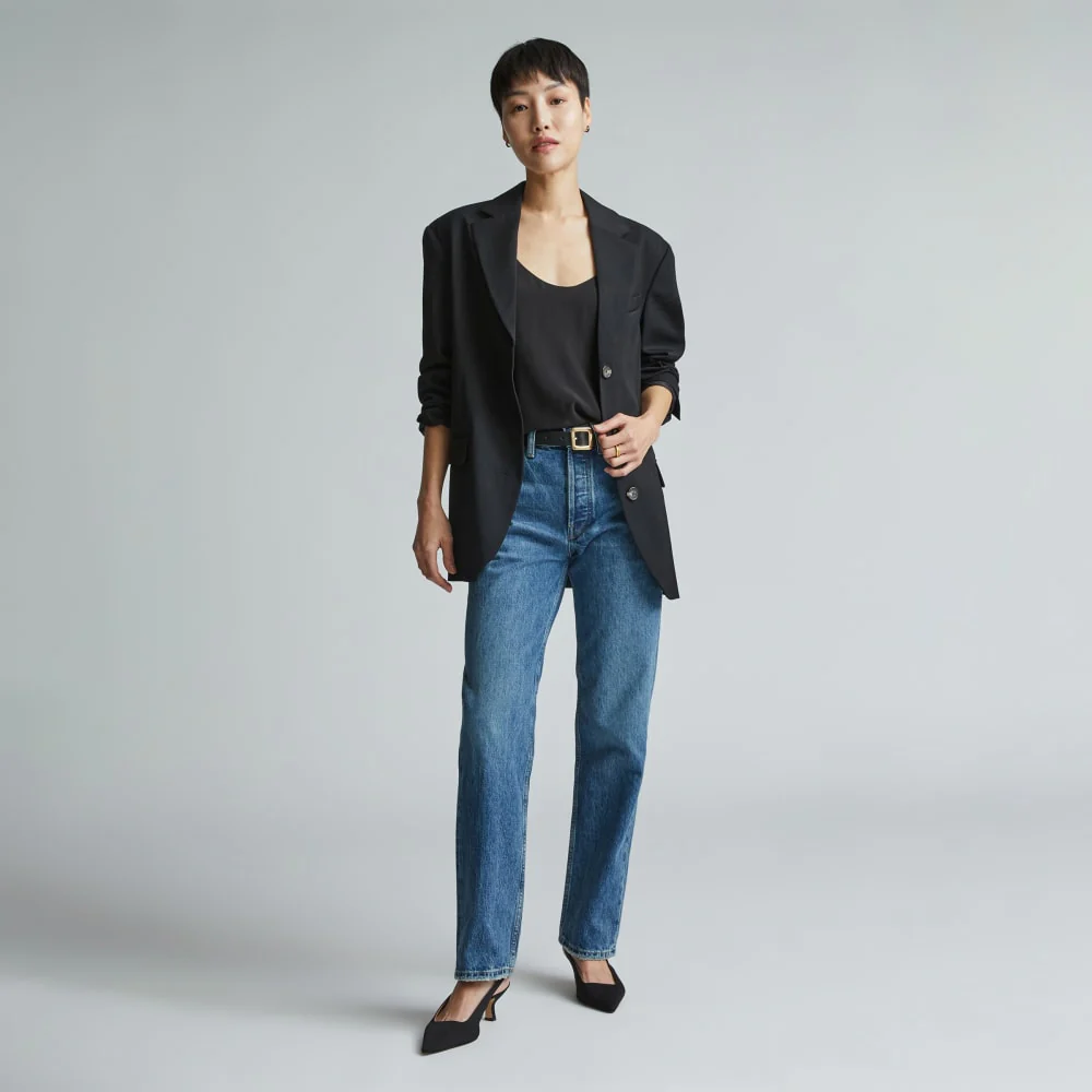 The Washable Clean Silk Cami | Black