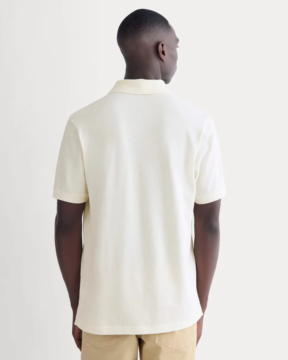 The Pique Polo | Bone