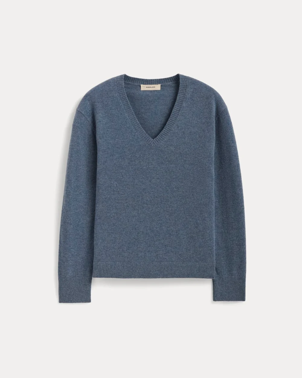 The Classic V in Cashmere | Denim Blue