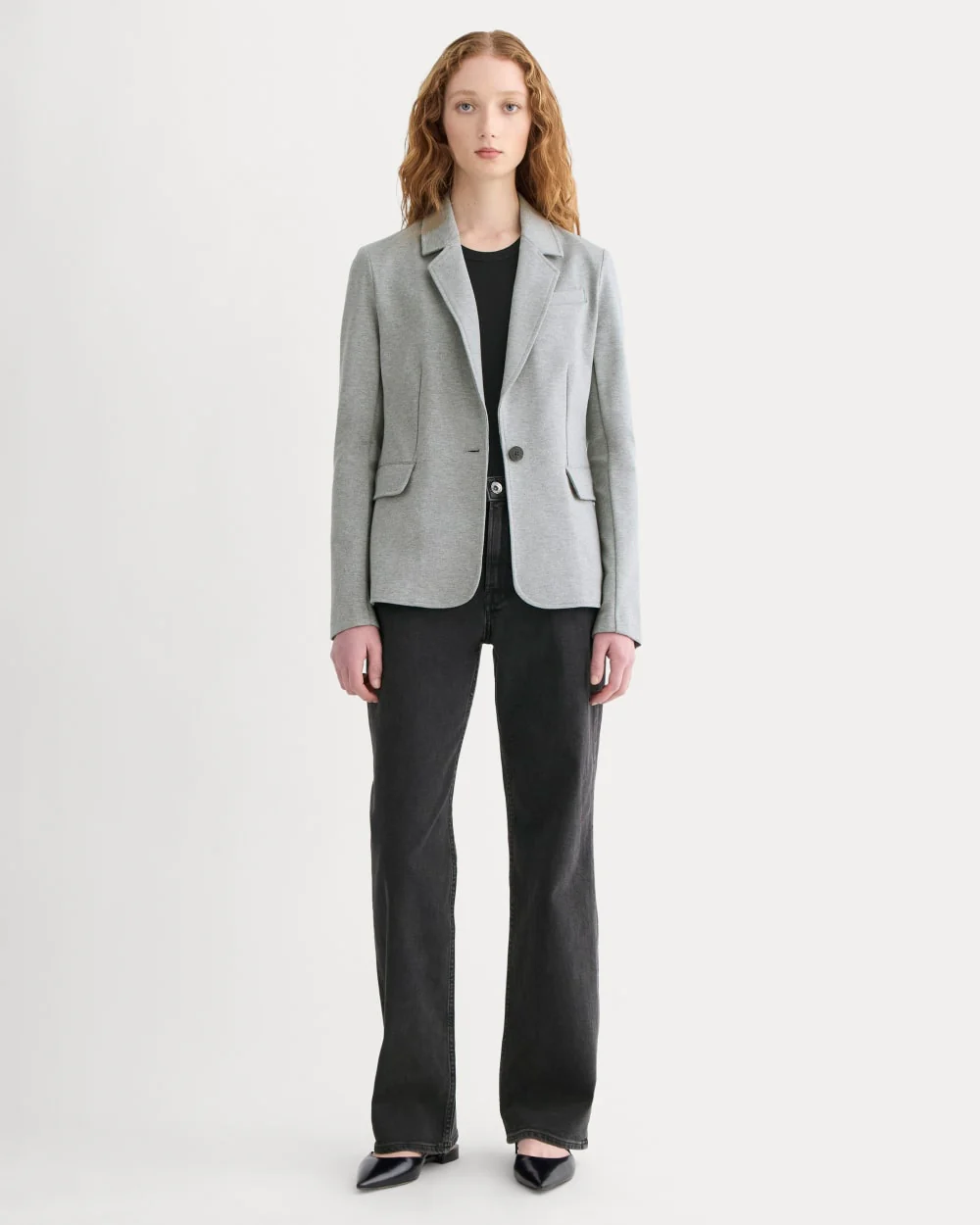 The Dream Blazer | Mid Heather Grey