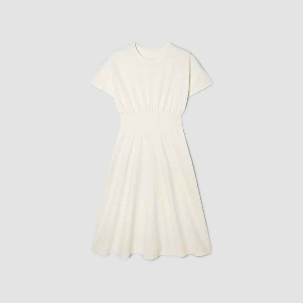 The Organic Cotton Waisted Dress | Canvas