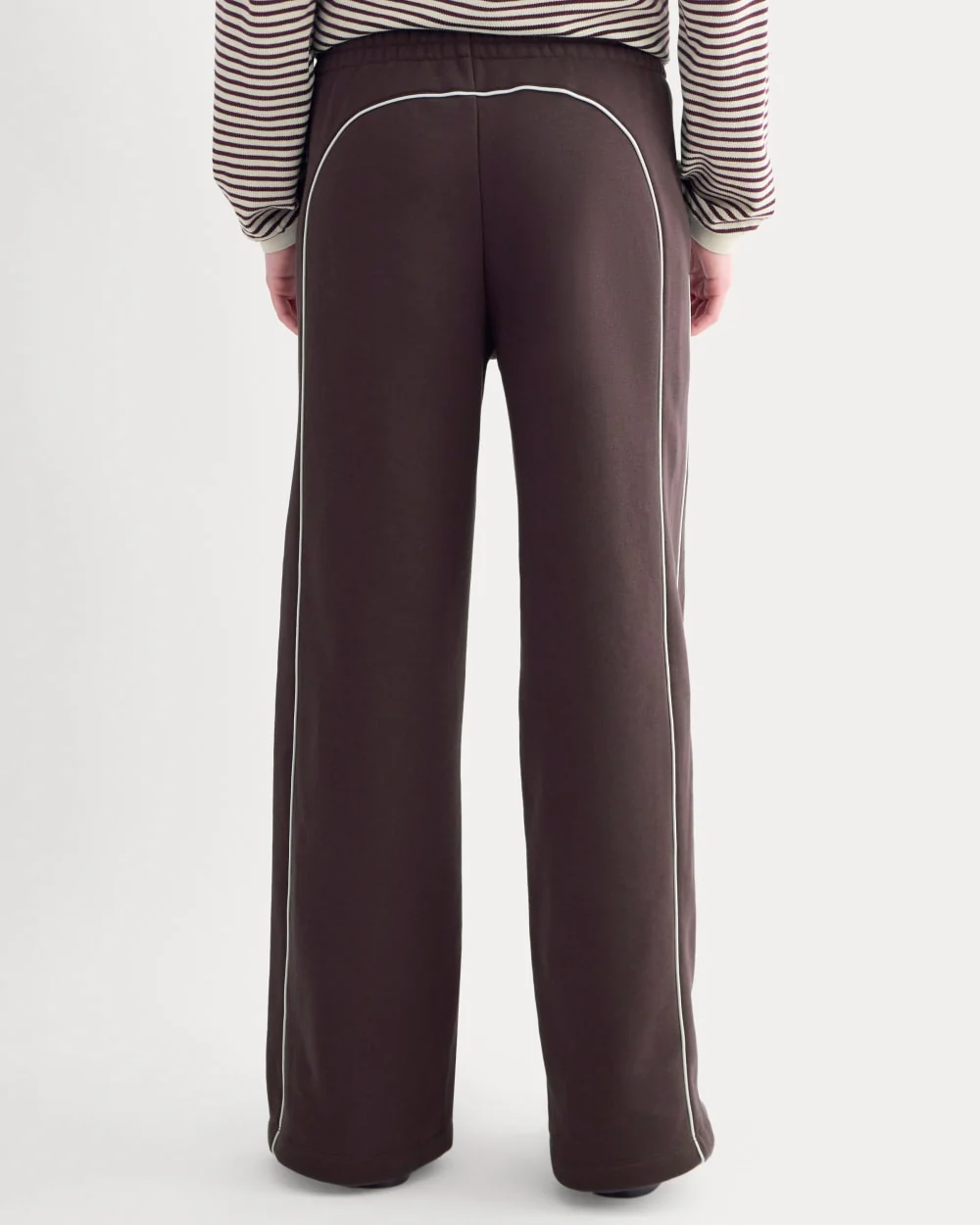 Luxe Fleece Track Pant | Dark Chocolate