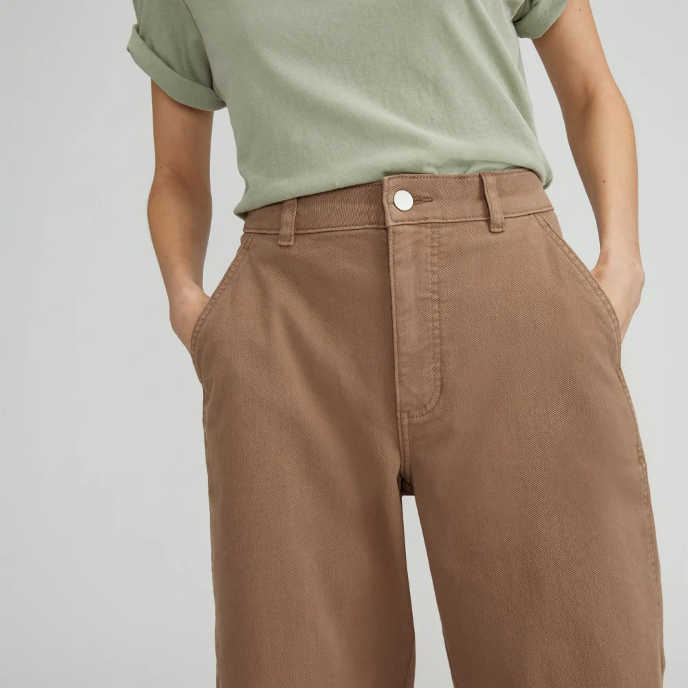 The Utility Barrel Pant | Toasted Coconut | Regular
