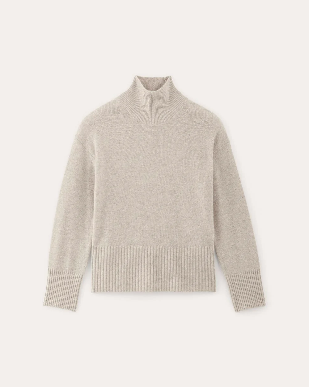 The Boxy Turtleneck in Cashmere | Canvas