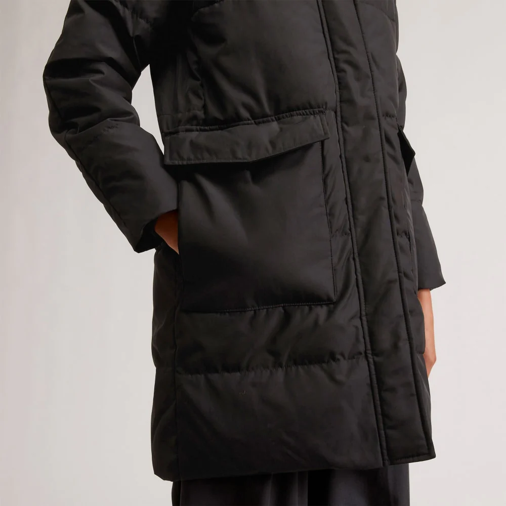 The Long Puffer | Black