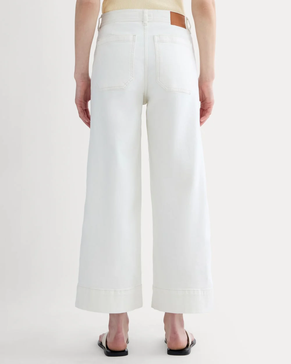 The Mariner Cropped Jean | Calico Ecru