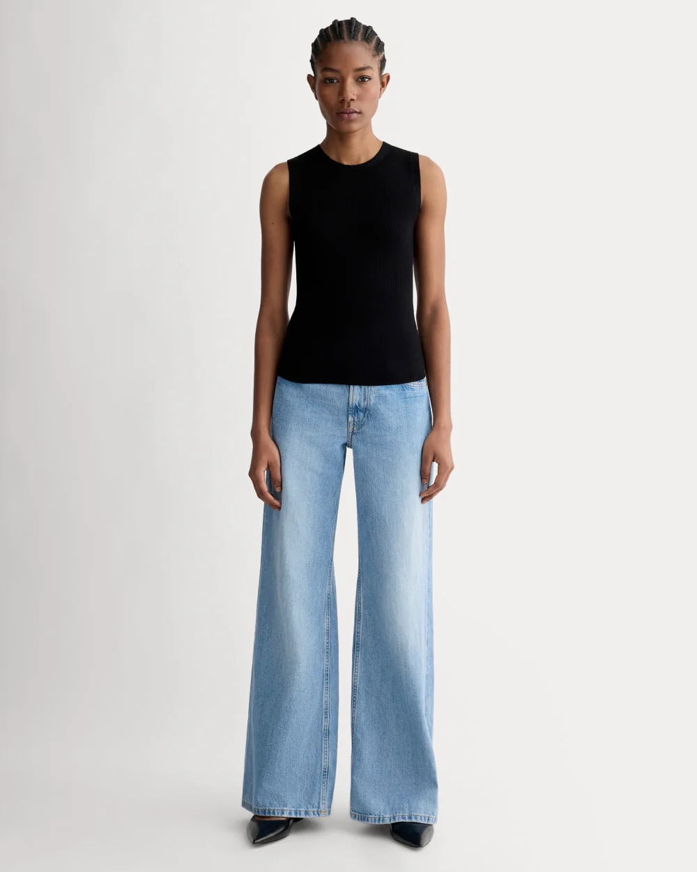 The Tank in Ultrasoft Merino | Black