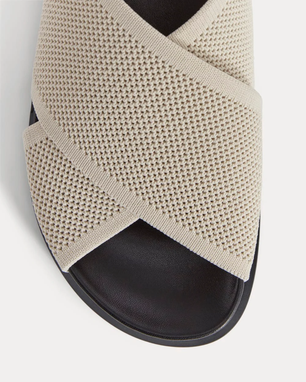 The ReKnit Form Crossover Sandal | Sandshell