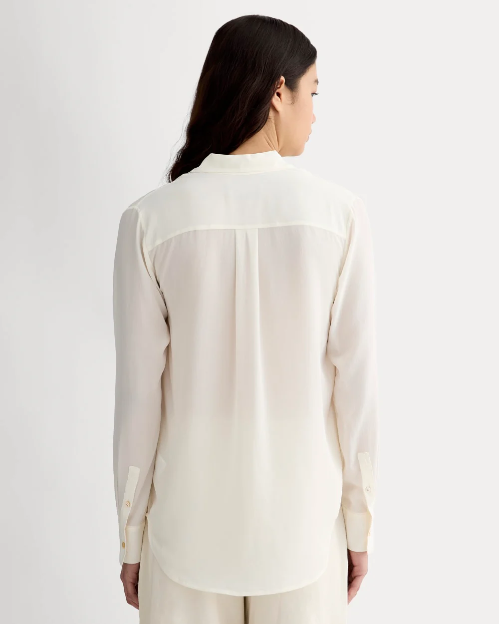 The Must-Have Shirt in Washable Silk | Off-White