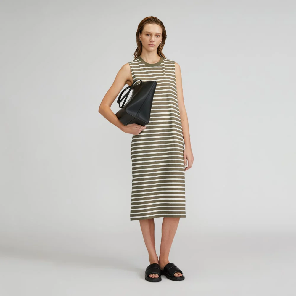 The Weekend Tank Dress | Kalamata / Canvas Tan