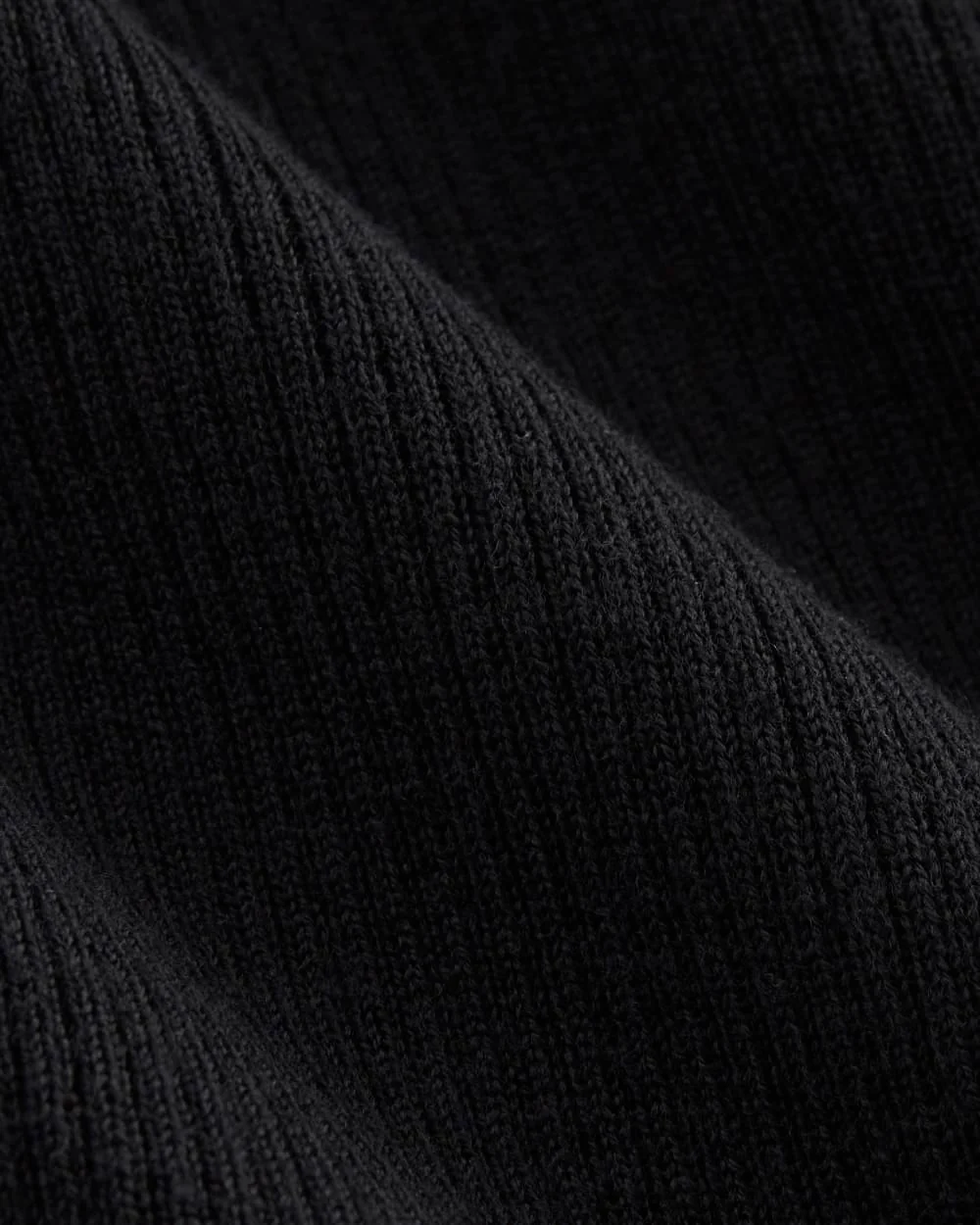 The Polo in Ultrasoft Merino | Black