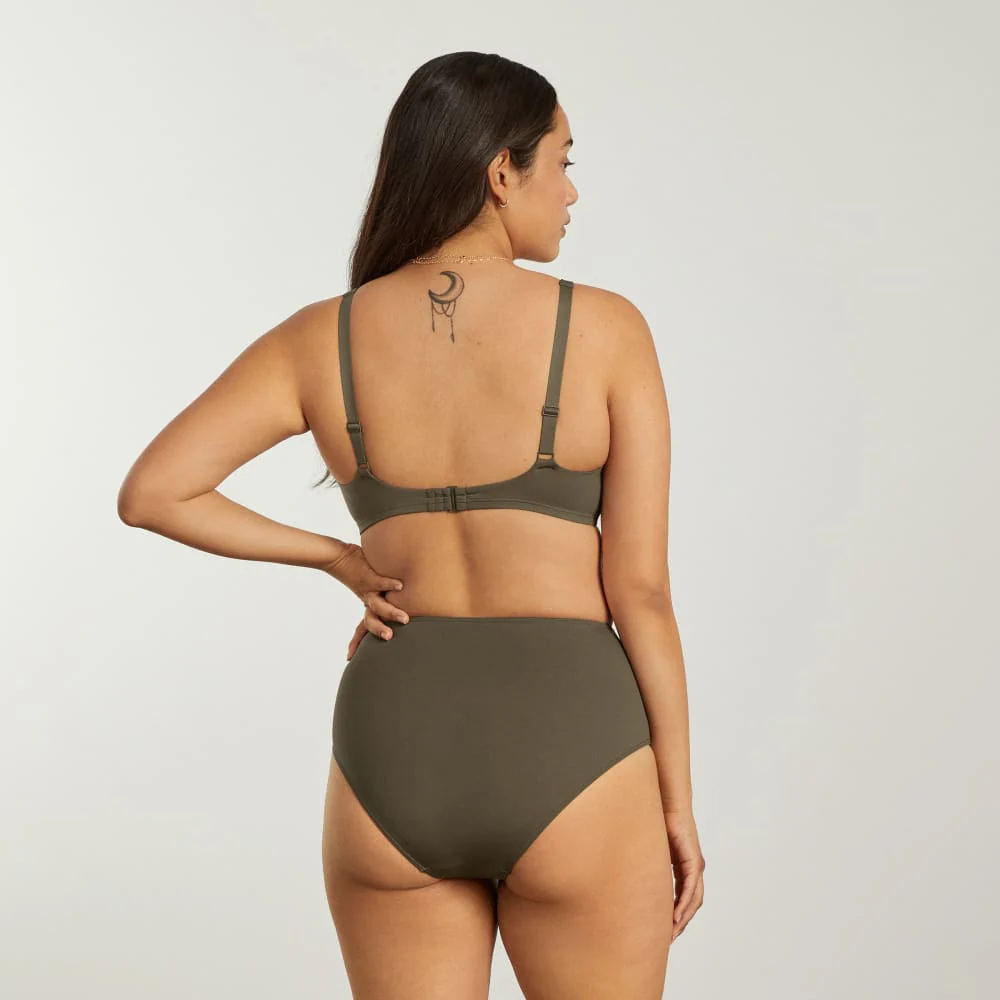 The Square-Neck Bikini Top | Beech