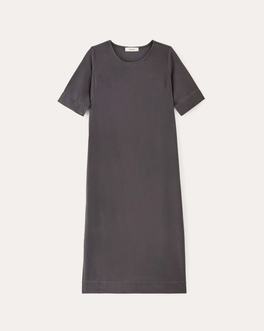 The Relaxed T-Shirt Dress in Buttersoft | Graphite