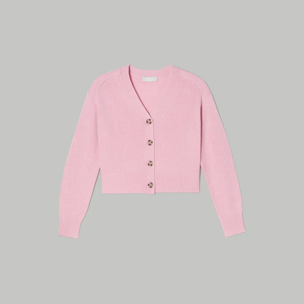 The Cashmere Cardigan | Bubblegum