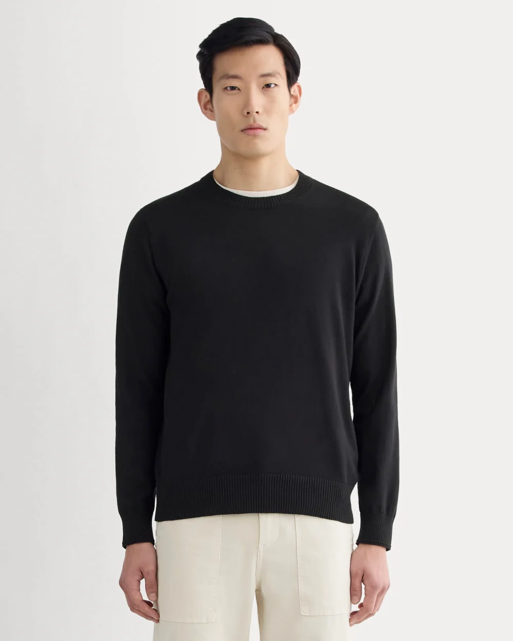 The No-Sweat Sweater | Uniform | Black