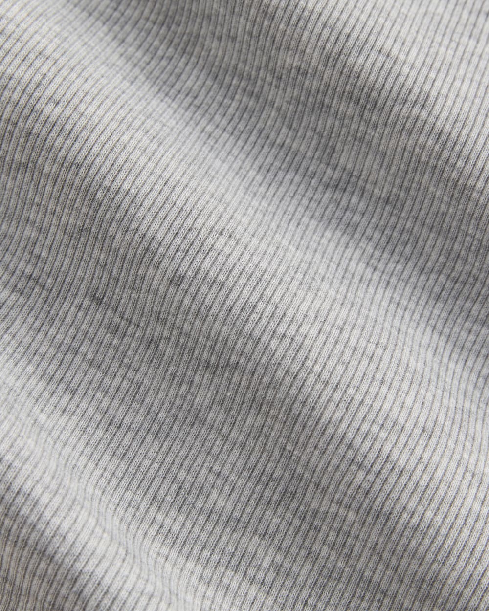 The Luxe Rib Henley | Classic Heather Grey