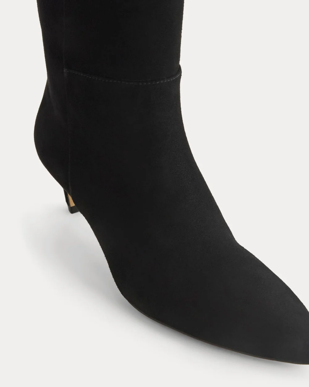 Studio Knee-High Boot | Black Suede