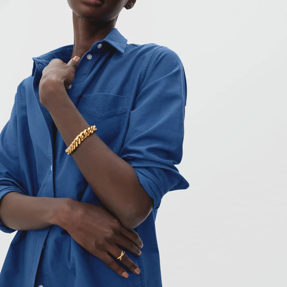 The Japanese Oxford Shirt | Deep Blue