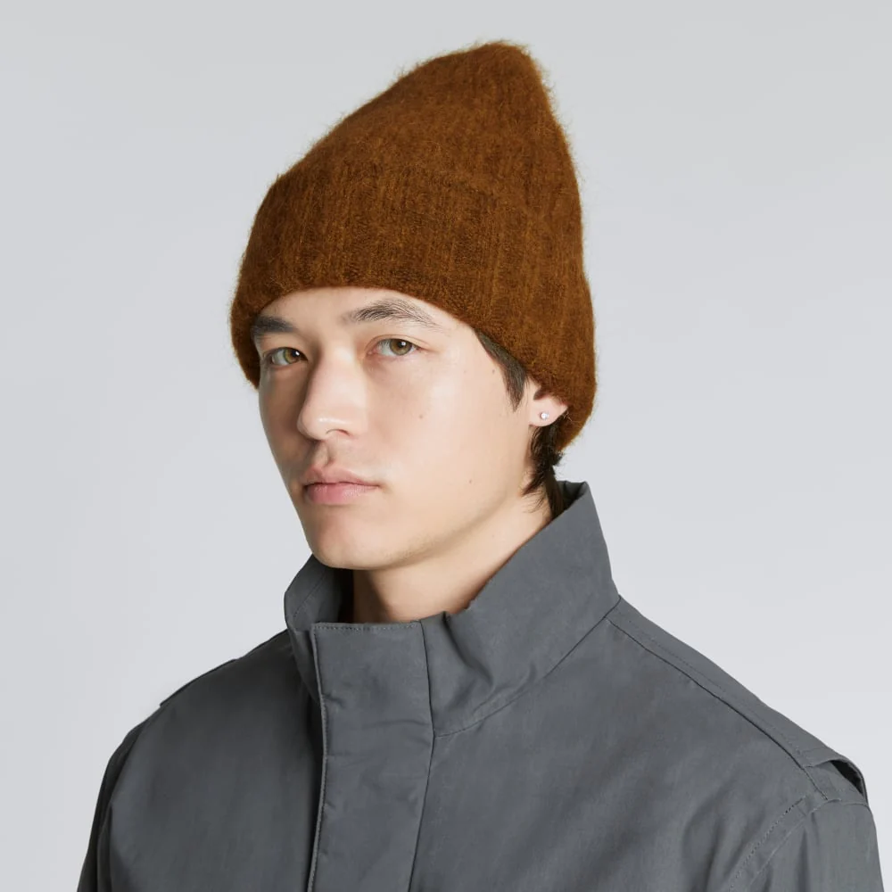 The Alpaca Beanie | Tapenade Heather